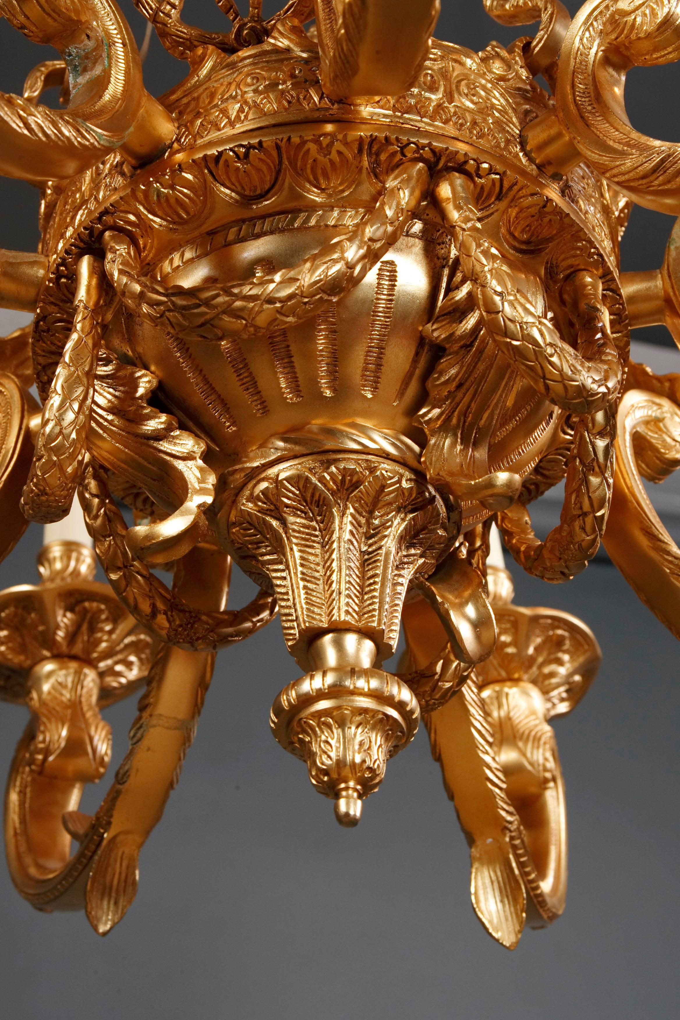 20th Century French Chandelier in Louis XIV Style For Sale 5