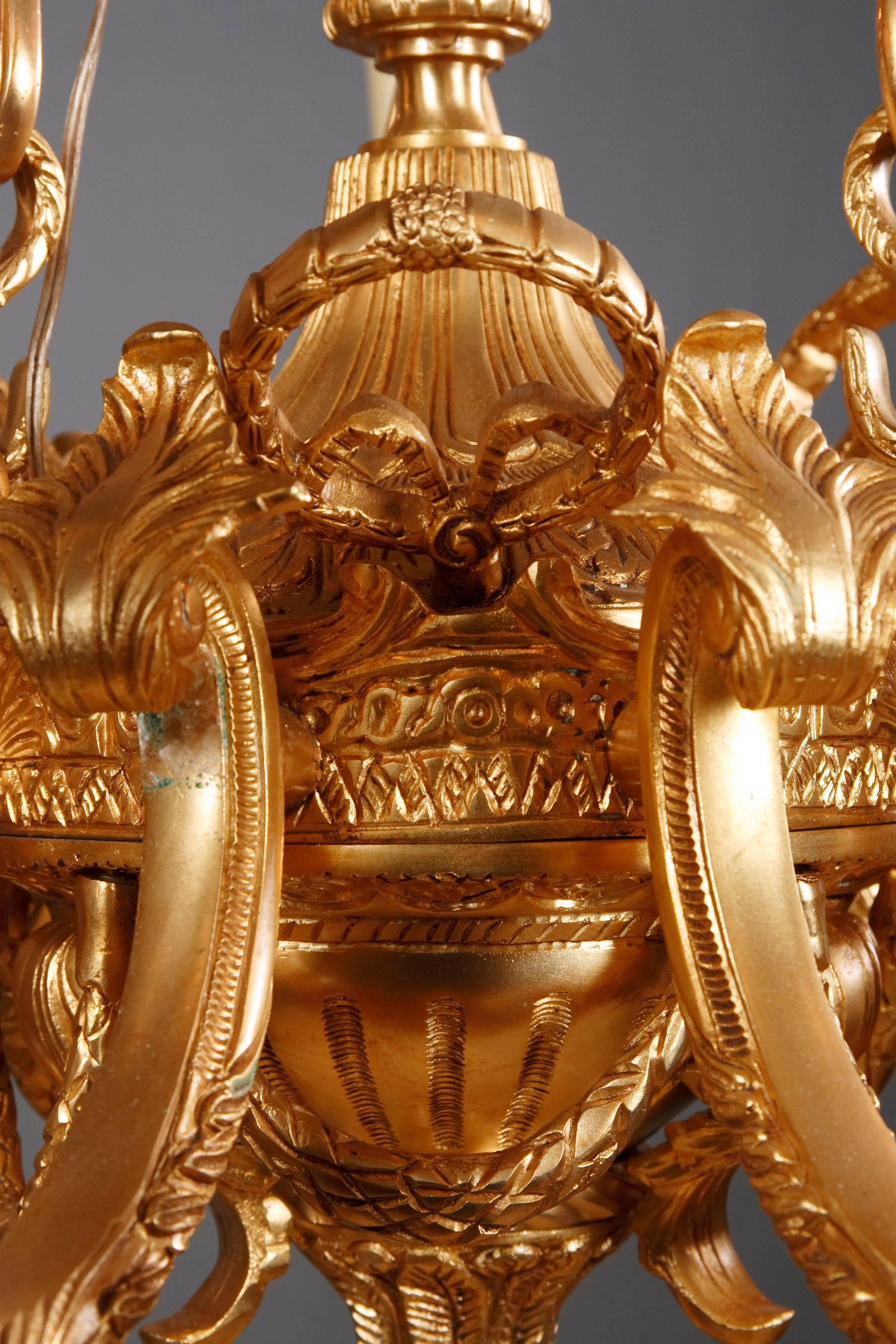 Französischer Kronleuchter des 20. Jahrhunderts im Louis XIV.-Stil im Angebot 4