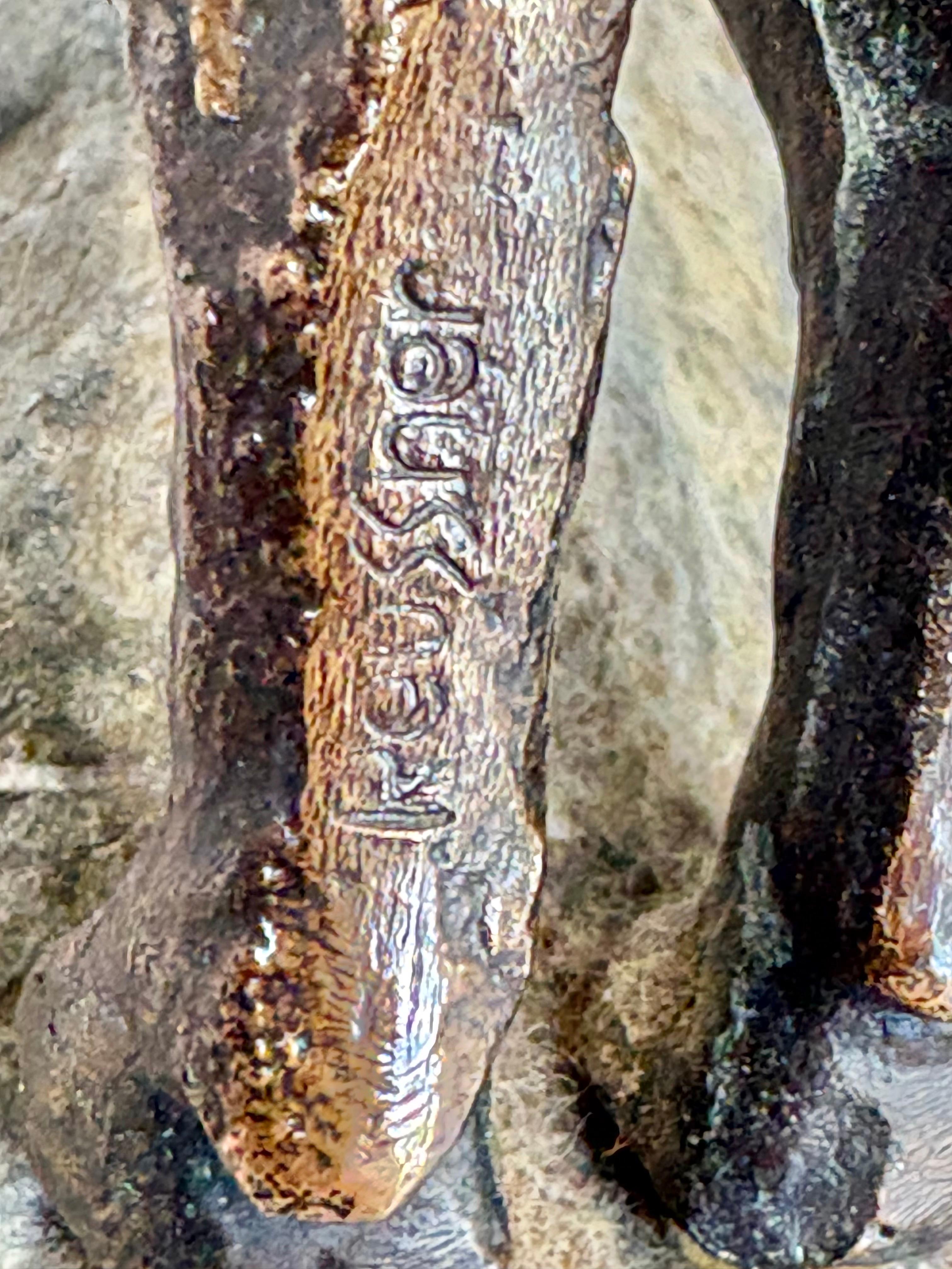 Scultura di stambecco in bronzo di Charles Reussner del XX secolo in vendita 4