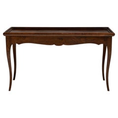 20th Century French Chestnut Brown Louis XV Coffee Table in Original Patina