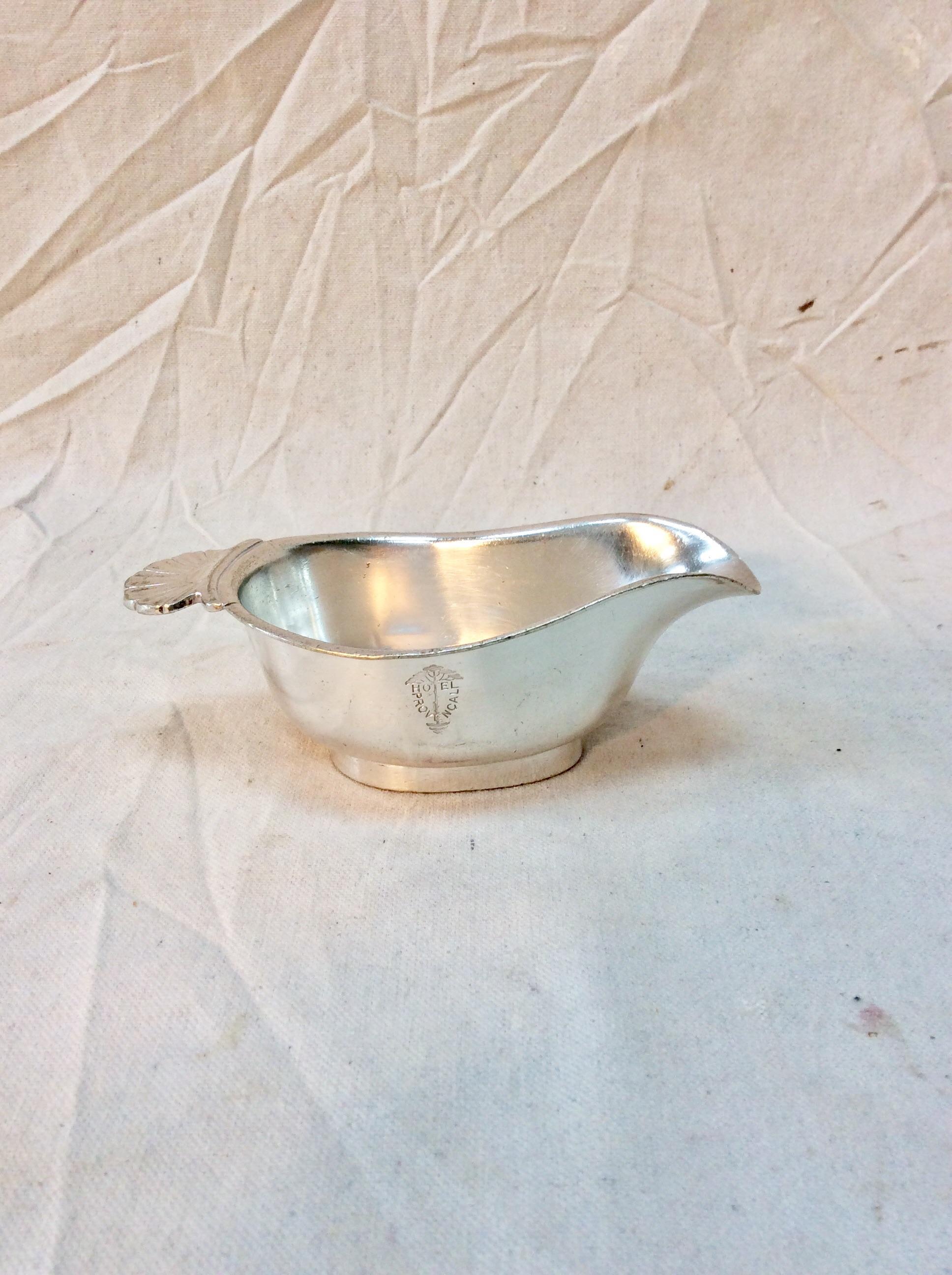 20th Century French Christofle Hotel Silver Silverplate Hotel Provencal Sauce Bo For Sale 8