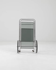20th Century French Chrome Bar Cart