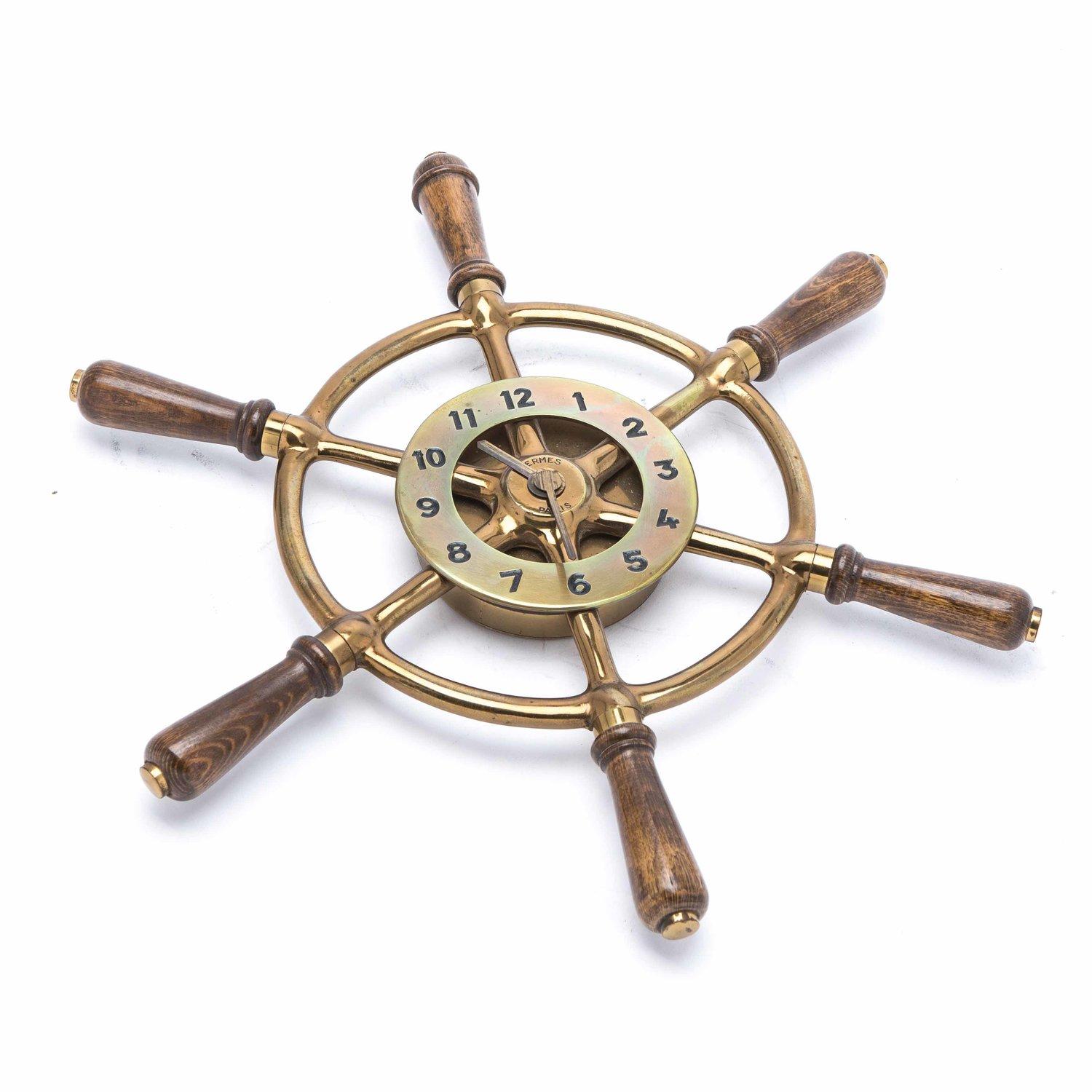 20th Century French Clock and Barometer by Hermes, circa 1950 4