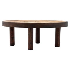 Table basse française du 20ème siècle par Vallauris R. Leduc