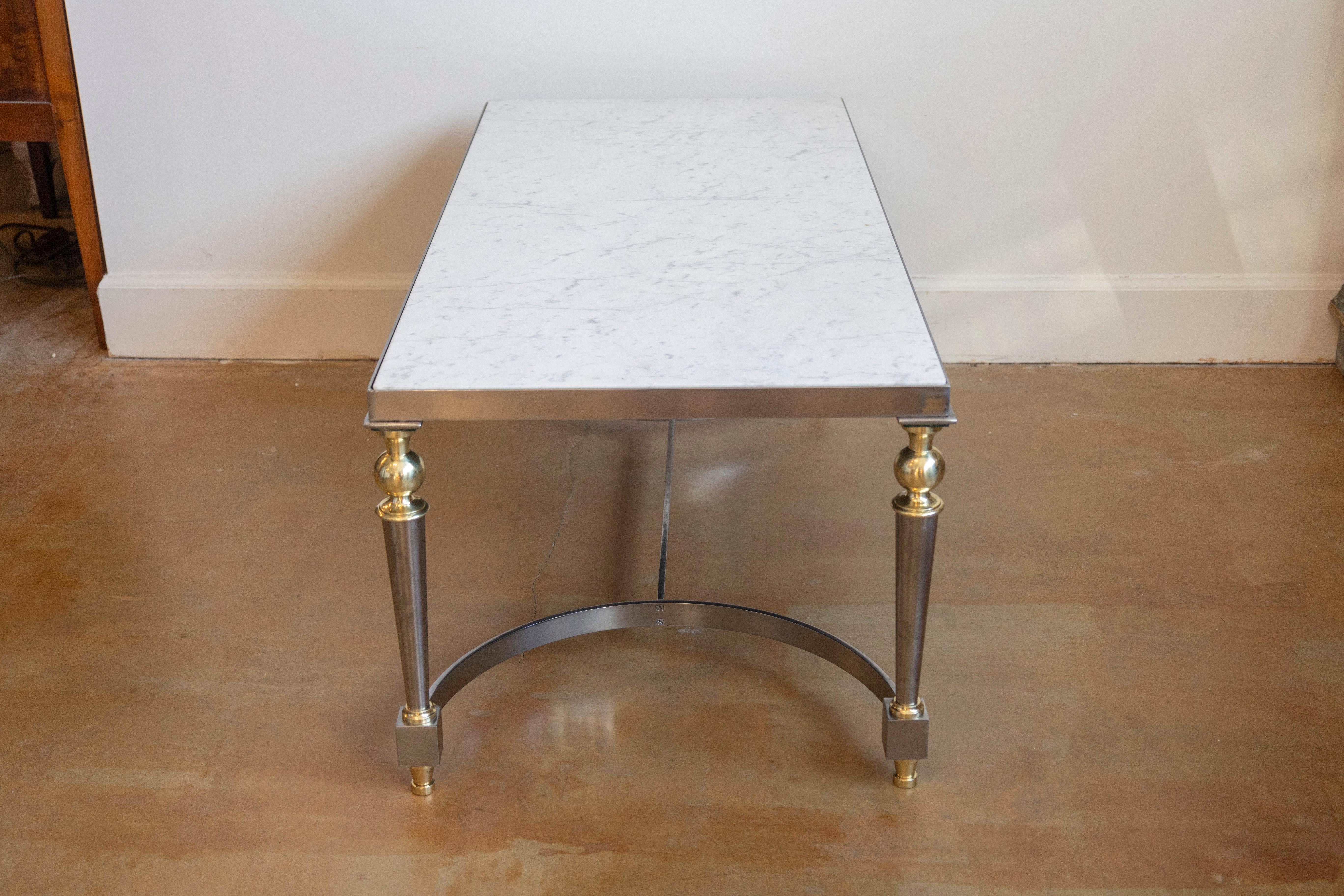 Laiton Table basse française du 20e siècle en vente