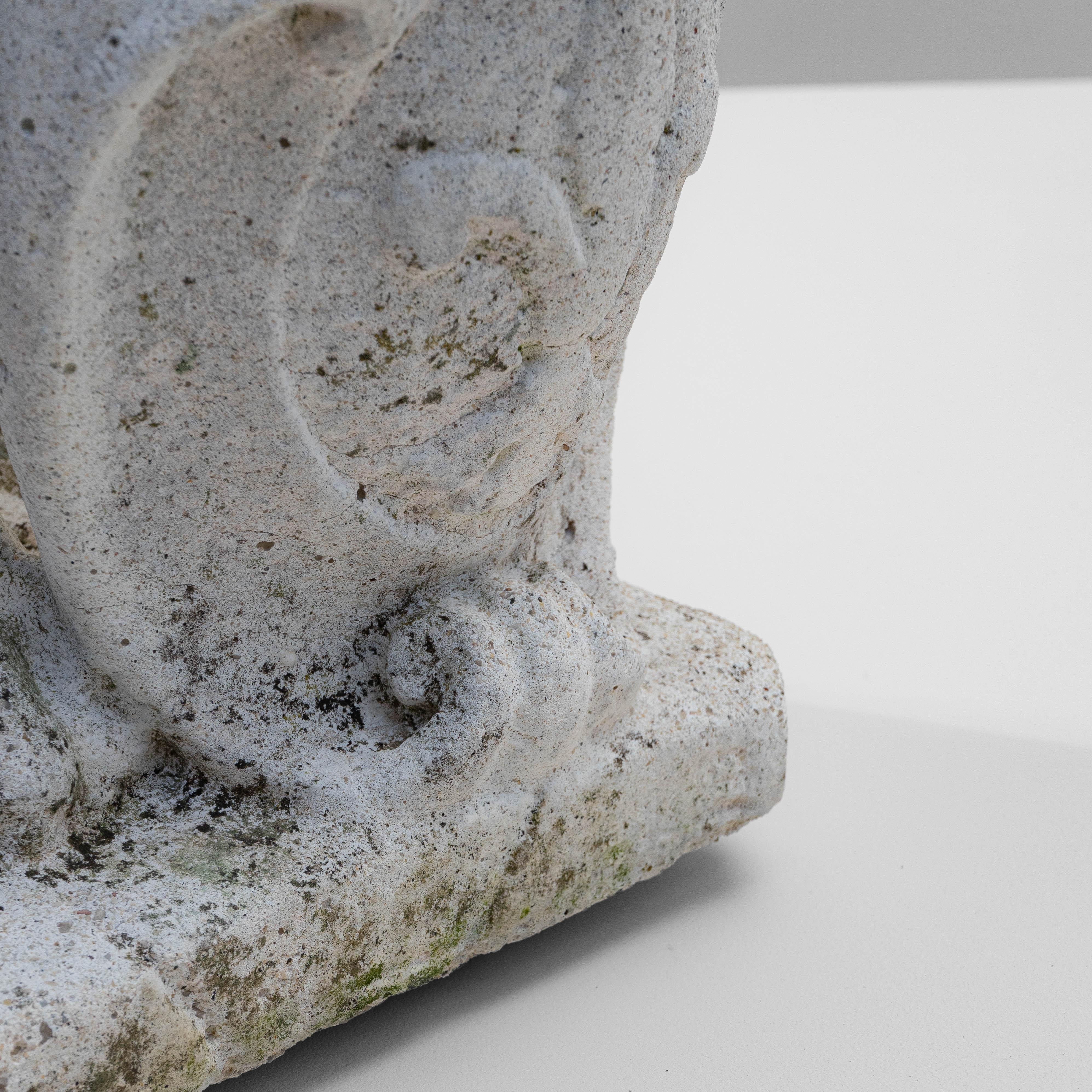 20th Century French Concrete Lion Sculpture For Sale 7