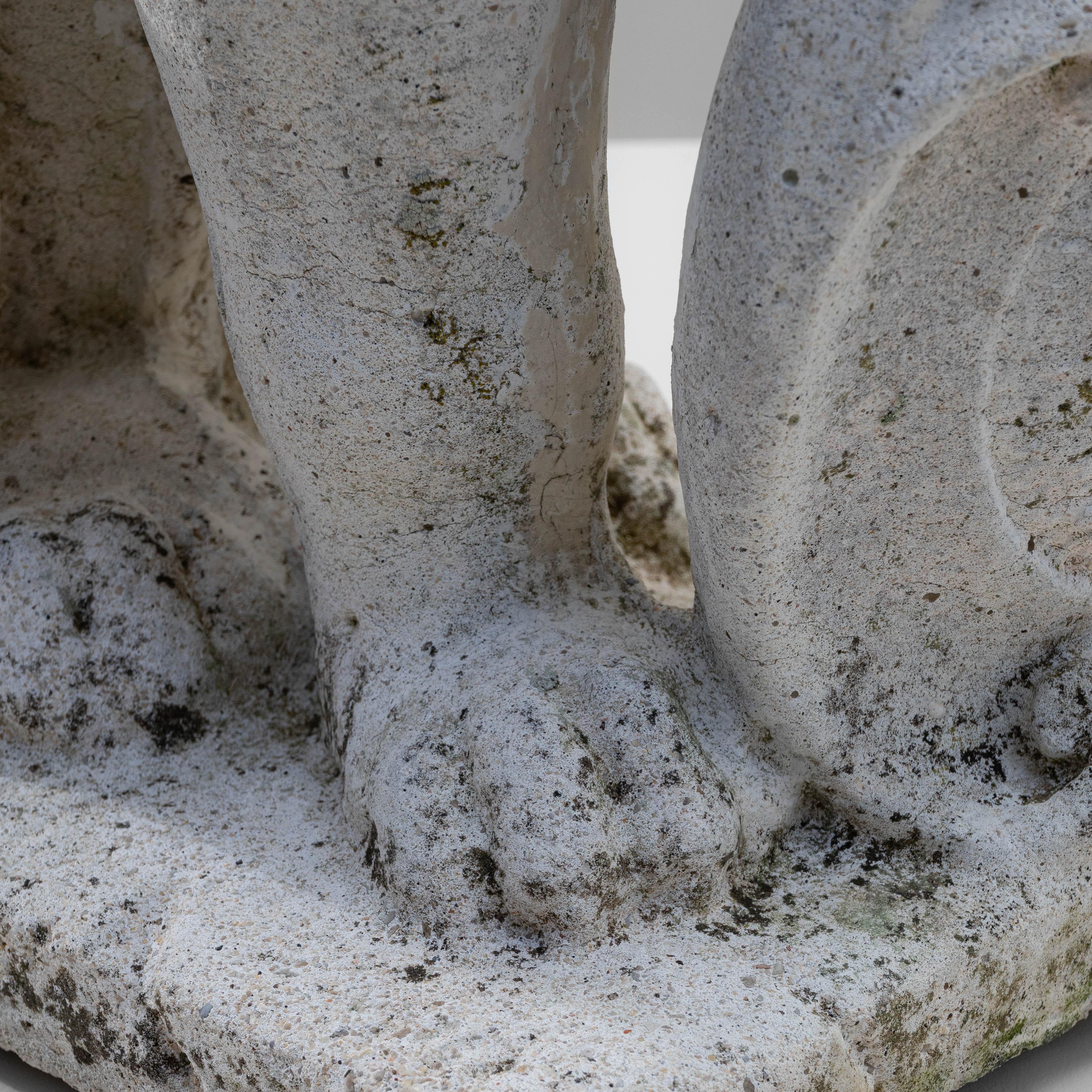 20th Century French Concrete Lion Sculpture For Sale 8