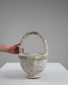 20th Century French Concrete Planter