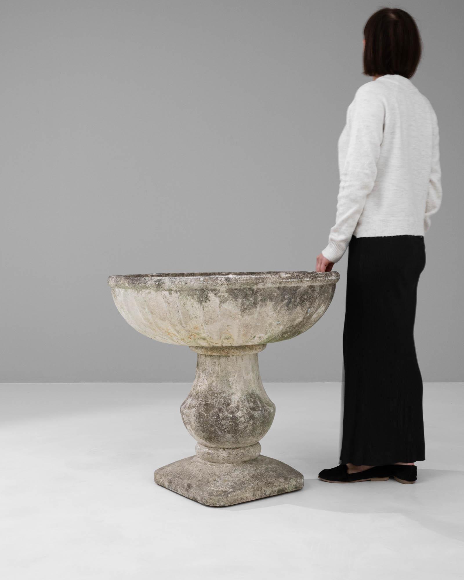 20th Century French Concrete Planter 1