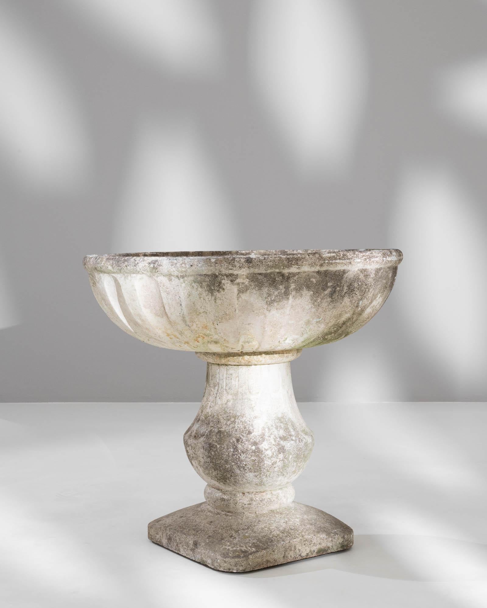 20th Century French Concrete Planter 2