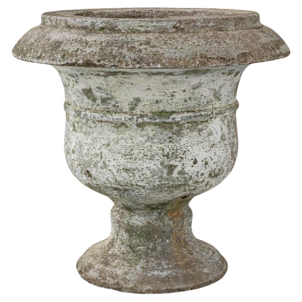 20th Century French Concrete Planter For Sale