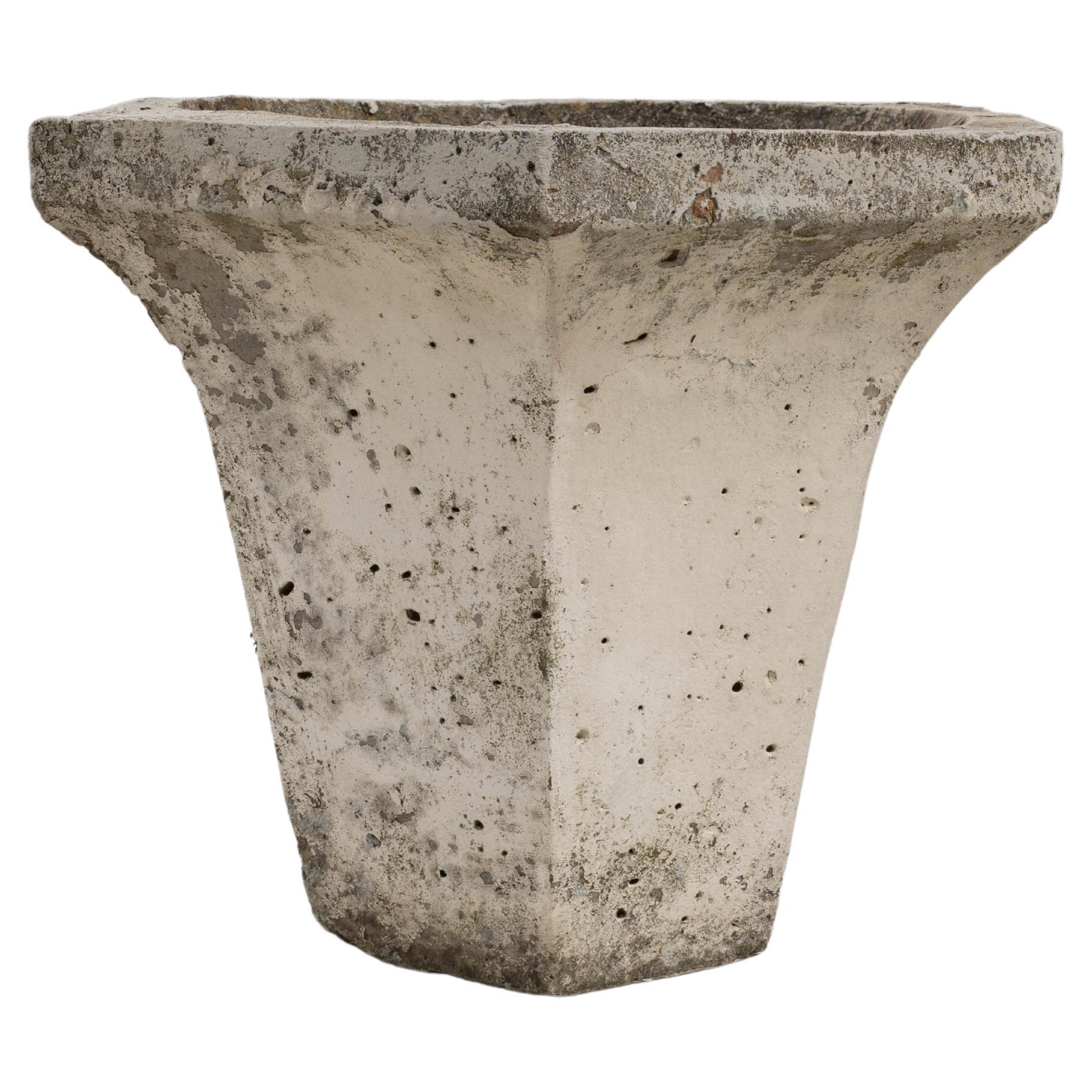 20th Century French Concrete Planter