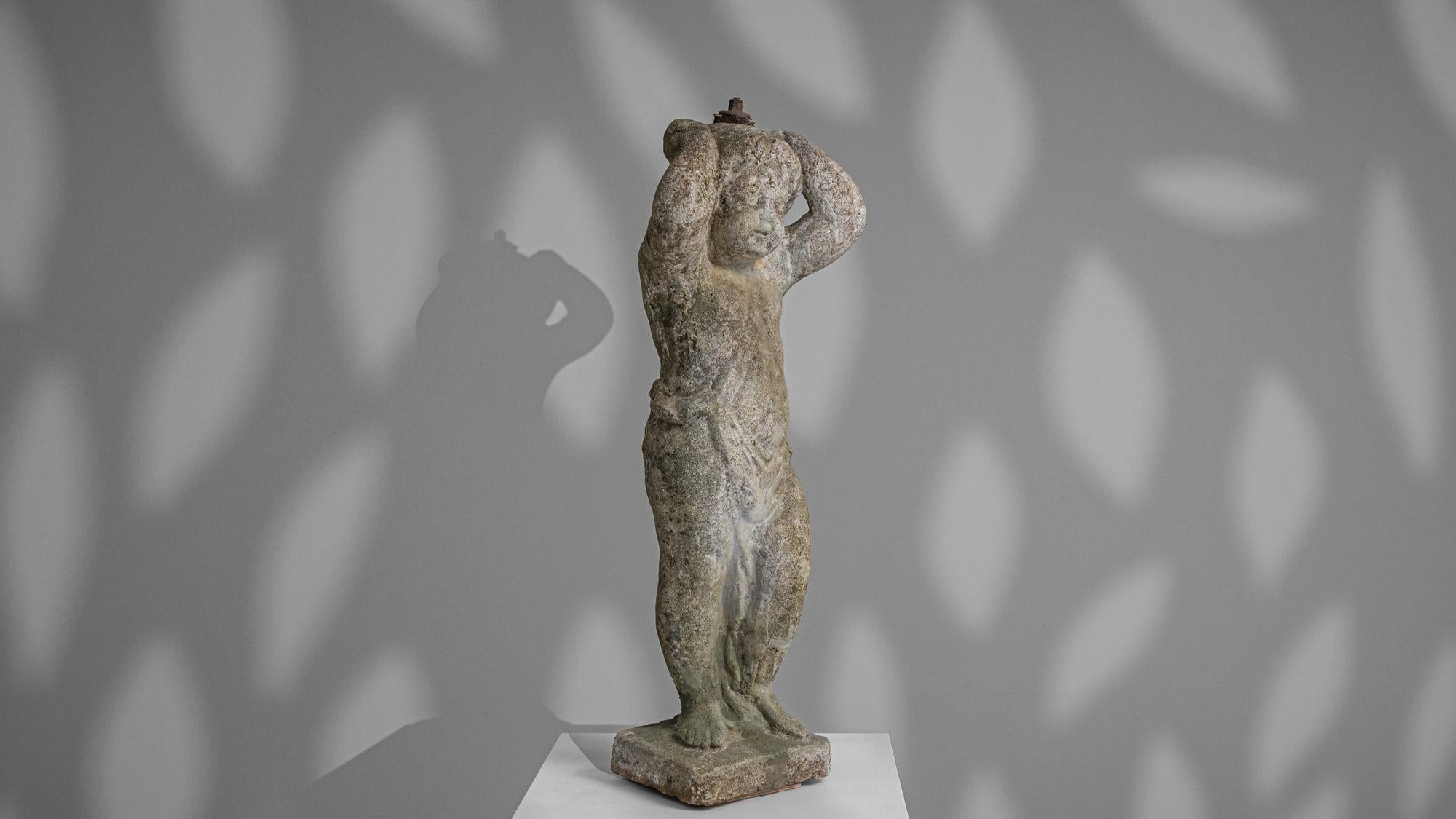 Scultura in cemento francese del XX secolo in vendita 1