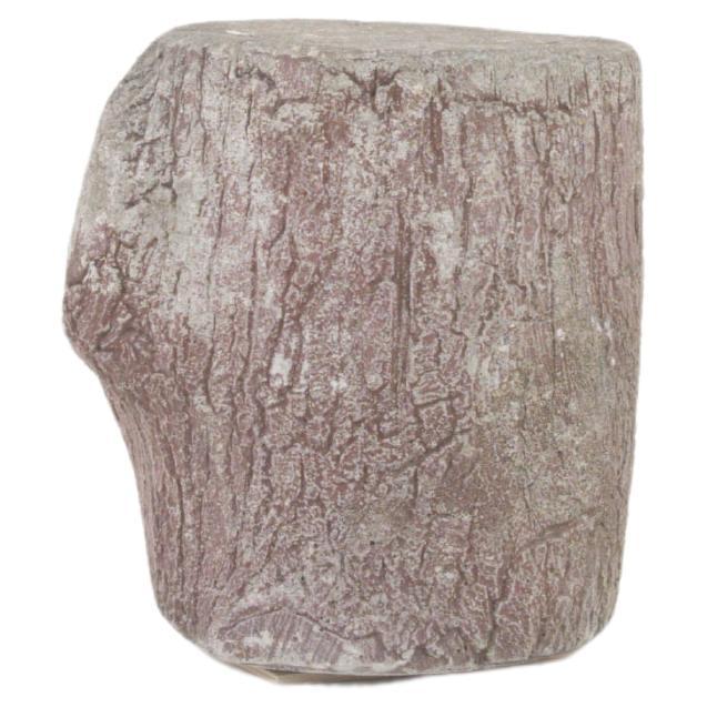 20th Century French Concrete Tree Stump For Sale