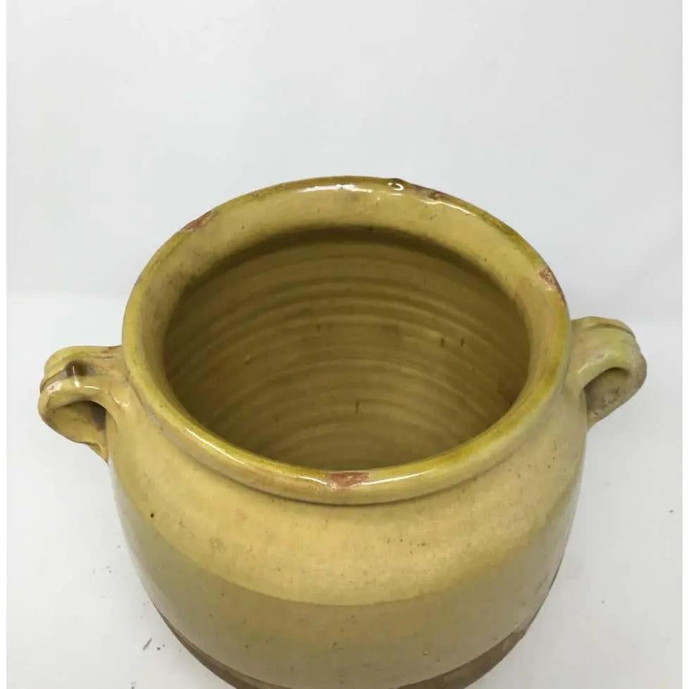 Hand-Crafted 20th Century French Confit Pot For Sale