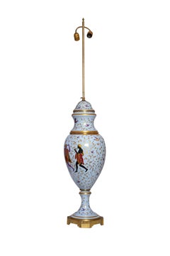 20th Century French Continental Sevres Vase Mounted as a Table Lamp