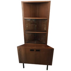 20th Century French Corner Cabinet, 1960s