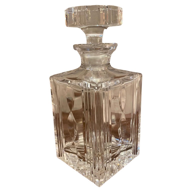 20th Century, French Crystal Whisky Carafe, 1950s For Sale at 1stDibs