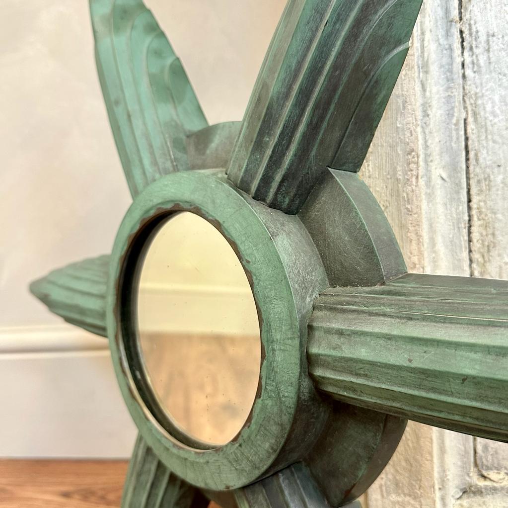 20th Century French, Deco Inspired Sun Mirror In Good Condition For Sale In Southampton, GB