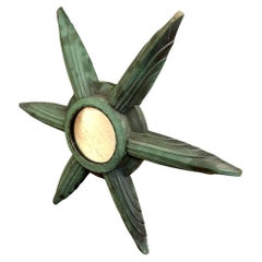 20th Century French, Deco Inspired Sun Mirror