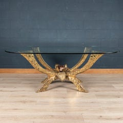 20th Century French Dining Table by Jacques Duval Brasseur, c.1970