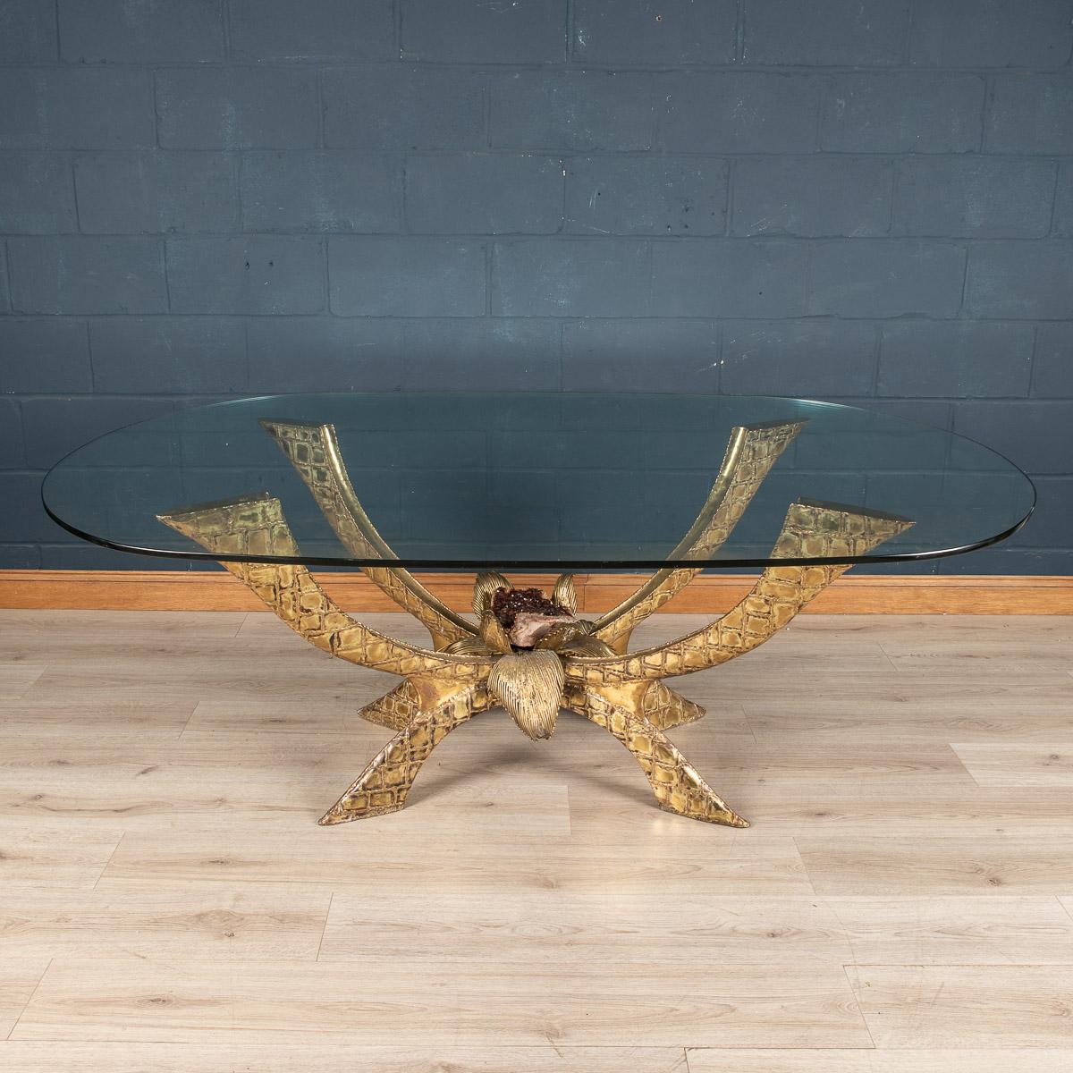 20th Century French Dining Table by Jacques Duval Brasseur, c.1970 In Good Condition In Royal Tunbridge Wells, Kent