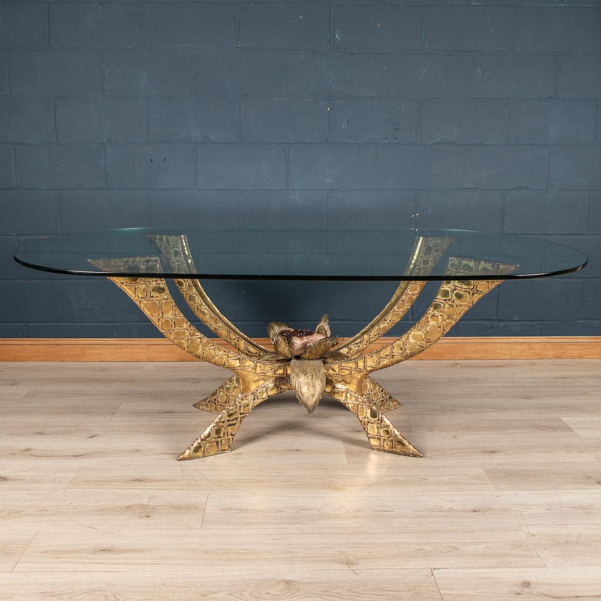 20th Century French Dining Table by Jacques Duval Brasseur, c.1970 2