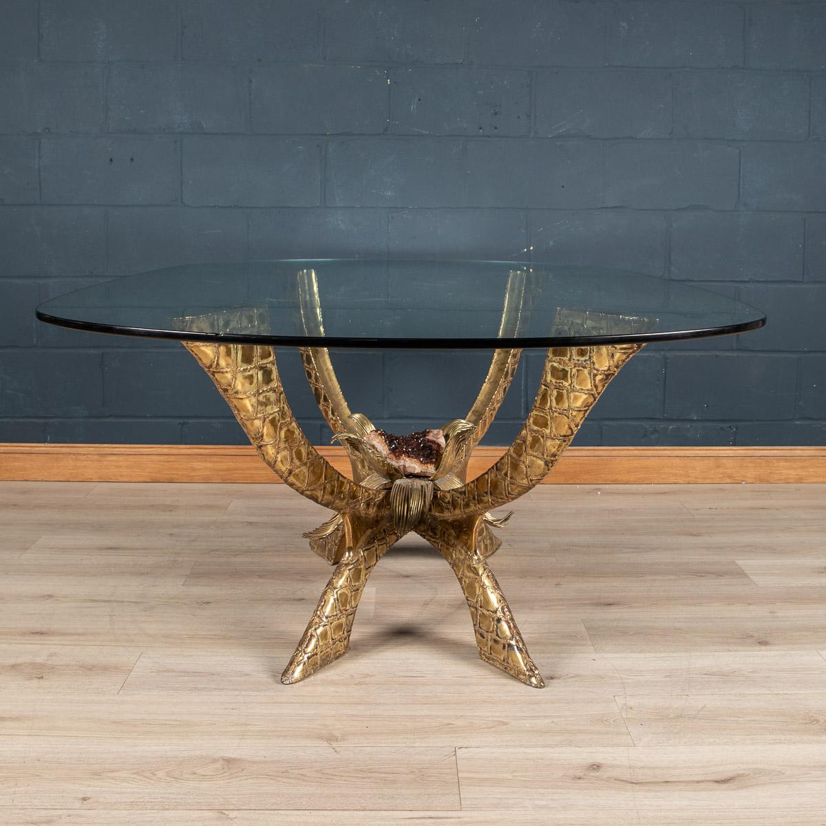 20th Century French Dining Table by Jacques Duval Brasseur, c.1970 3