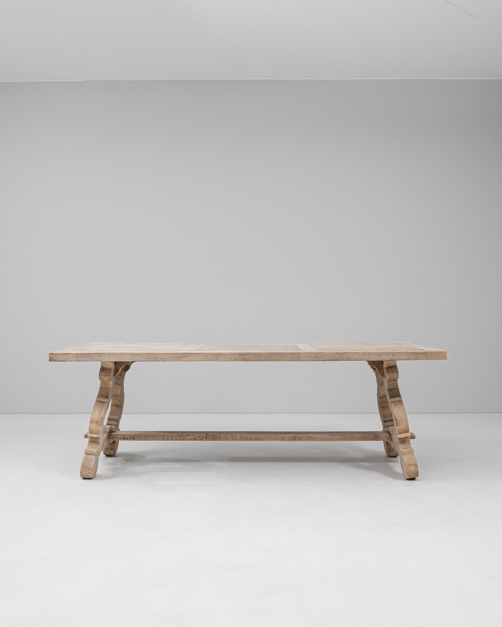 20th Century French Dining Table In Good Condition For Sale In High Point, NC
