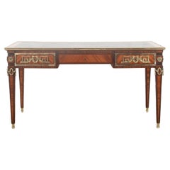 20th Century French Empire Bureau Plat