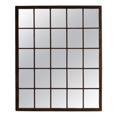 20th Century French Factory Mirror