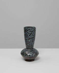 20th Century French Fat Lava Ceramic Vase