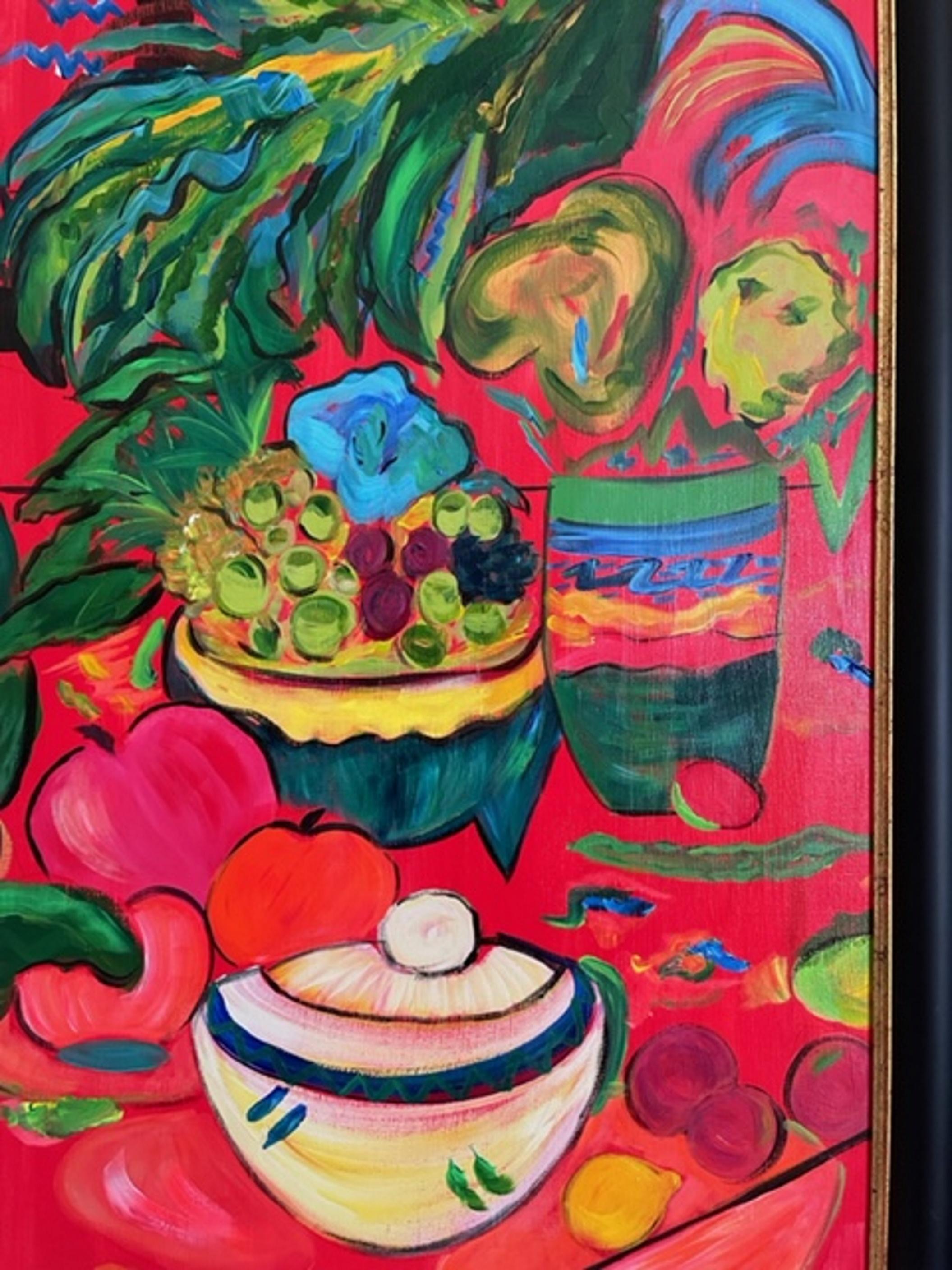 20th Century French Fauvist Large Scale Still Life Painting 9
