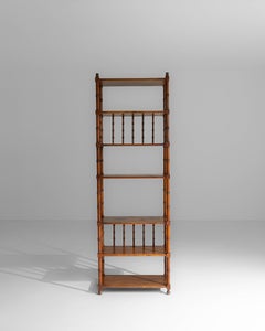 20th Century French Faux Bamboo Étagère