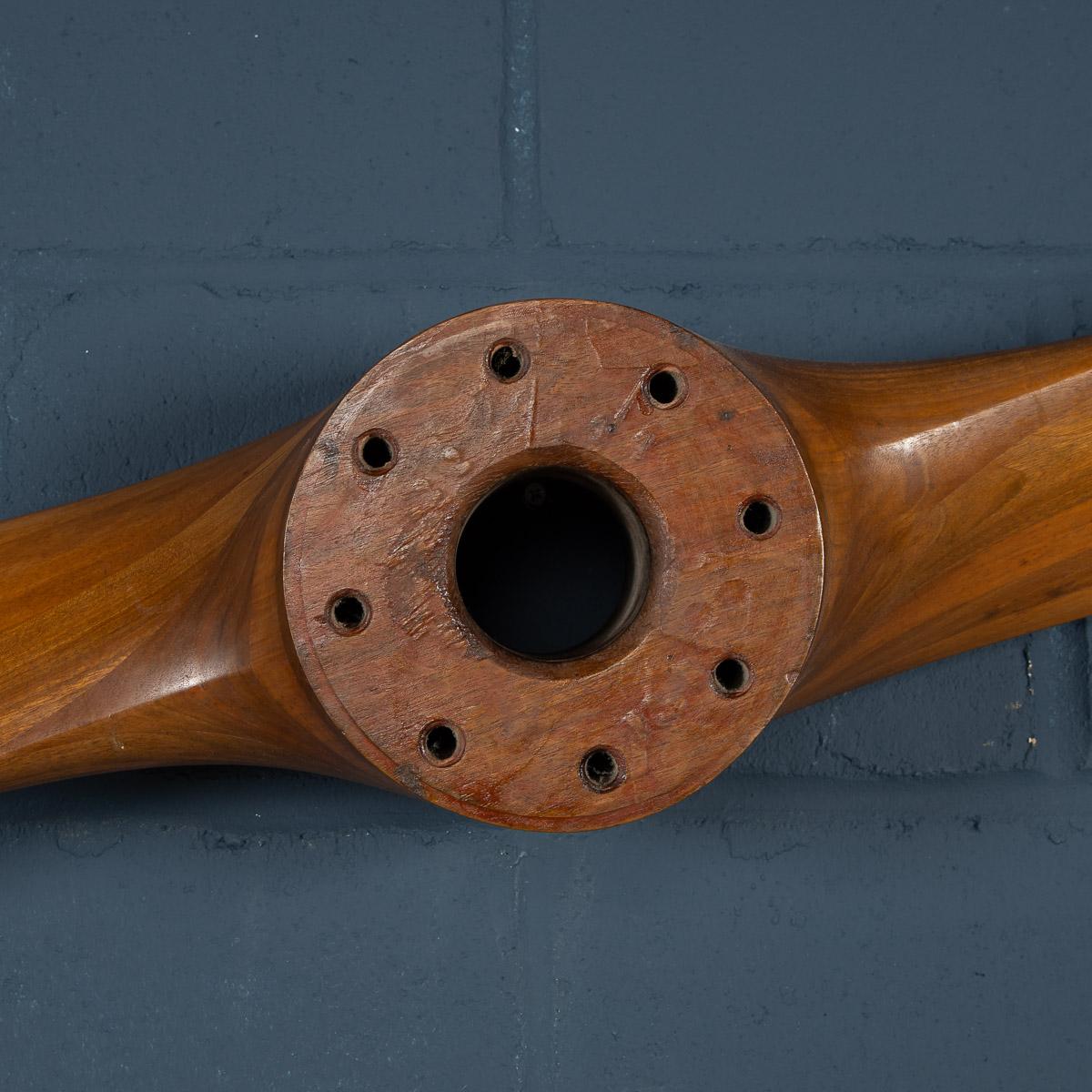20th Century French First World War Wood Propeller by Helice Eclaire, circa 1916 In Good Condition In Royal Tunbridge Wells, Kent