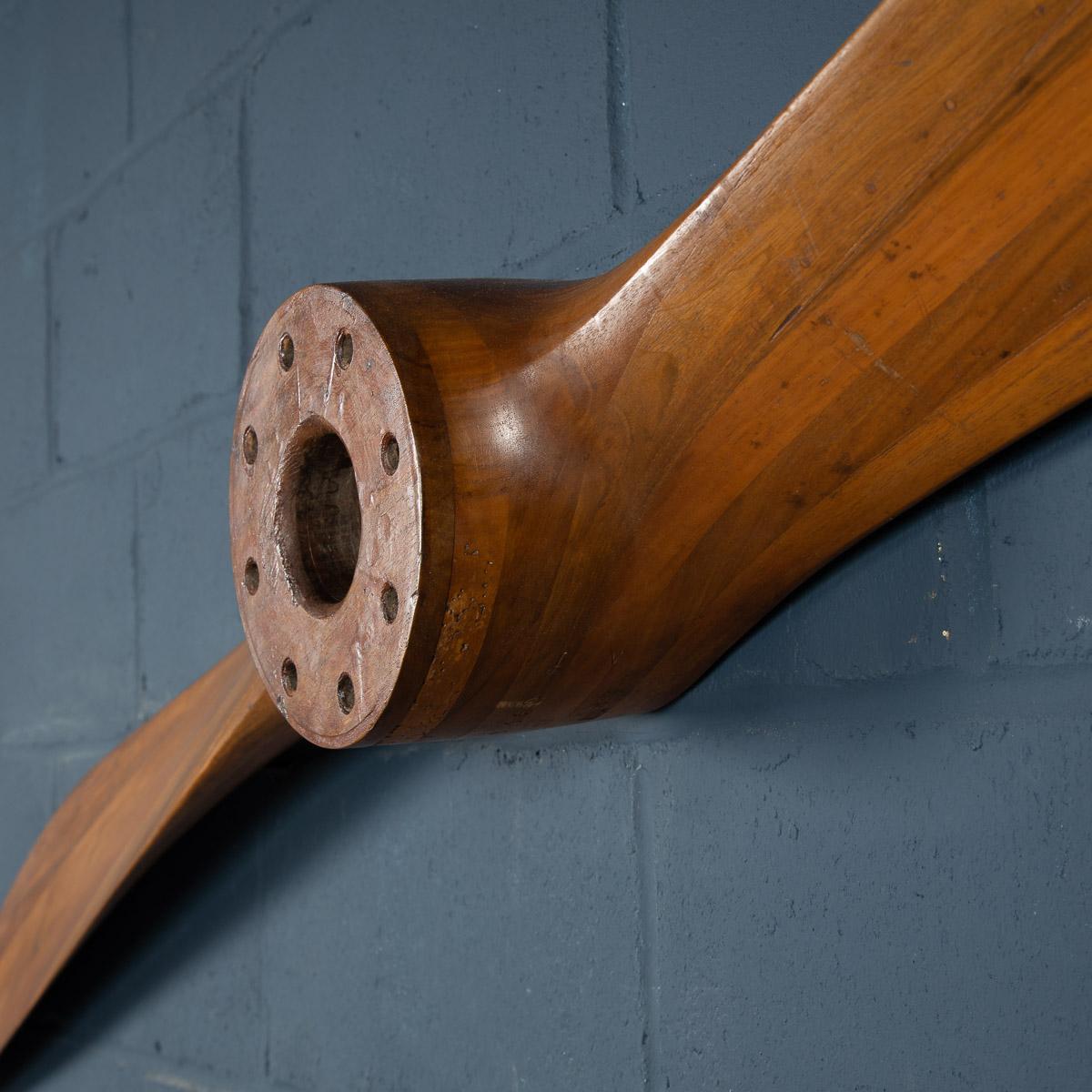 20th Century French First World War Wood Propeller by Helice Eclaire, circa 1916 3