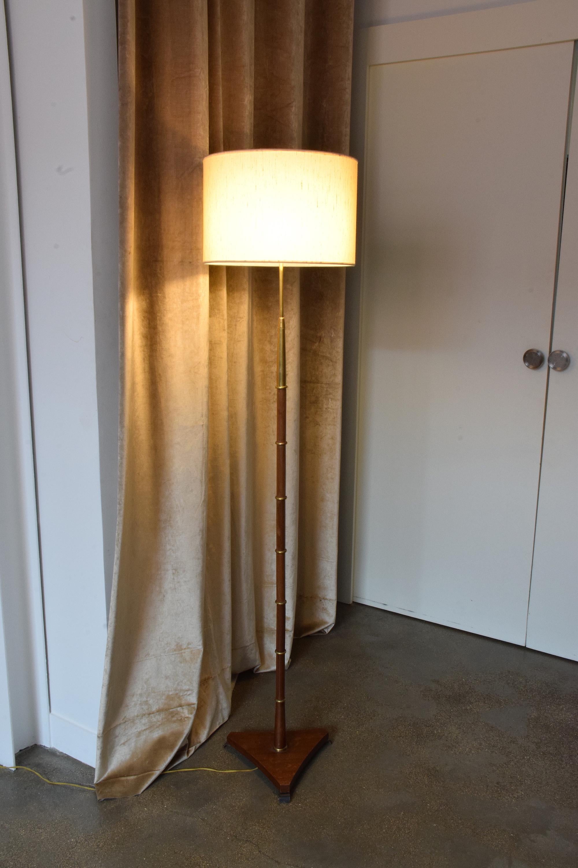 Mid-Century Modern 20th Century French Floor Lamp by Maison Lunel, 1950s