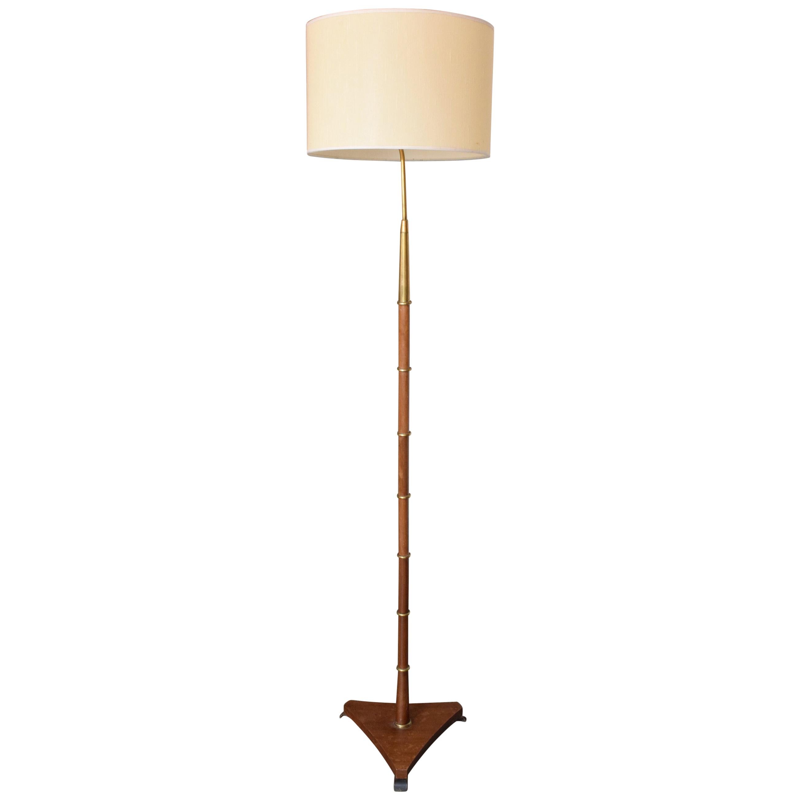 20th Century French Floor Lamp by Maison Lunel, 1950s