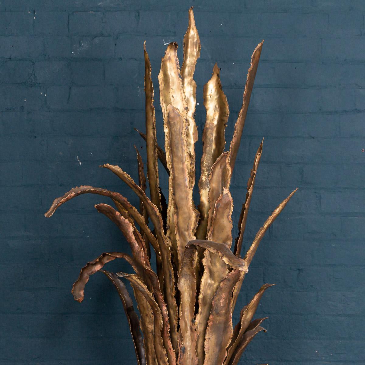 20th Century French Floor Lamp in the Shape of a Sansevieria 2