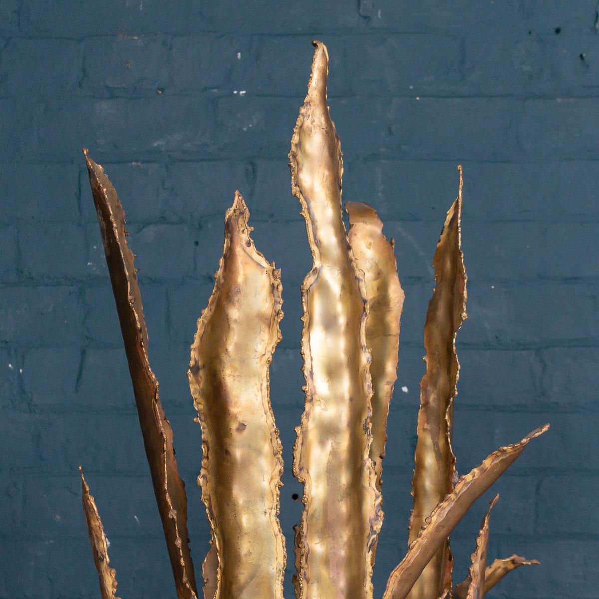 20th Century French Floor Lamp in the Shape of a Sansevieria 3
