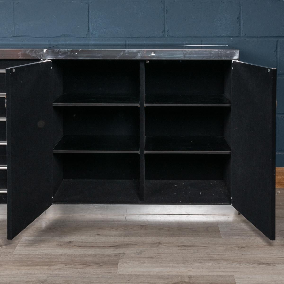 Credenza francese del XX secolo con quattro pezzi di Guido Faleschini per Hermes, c.C. in vendita 6