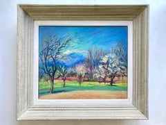 Landscape Painting, Oil on Canvas, Signed, Circa 1930s