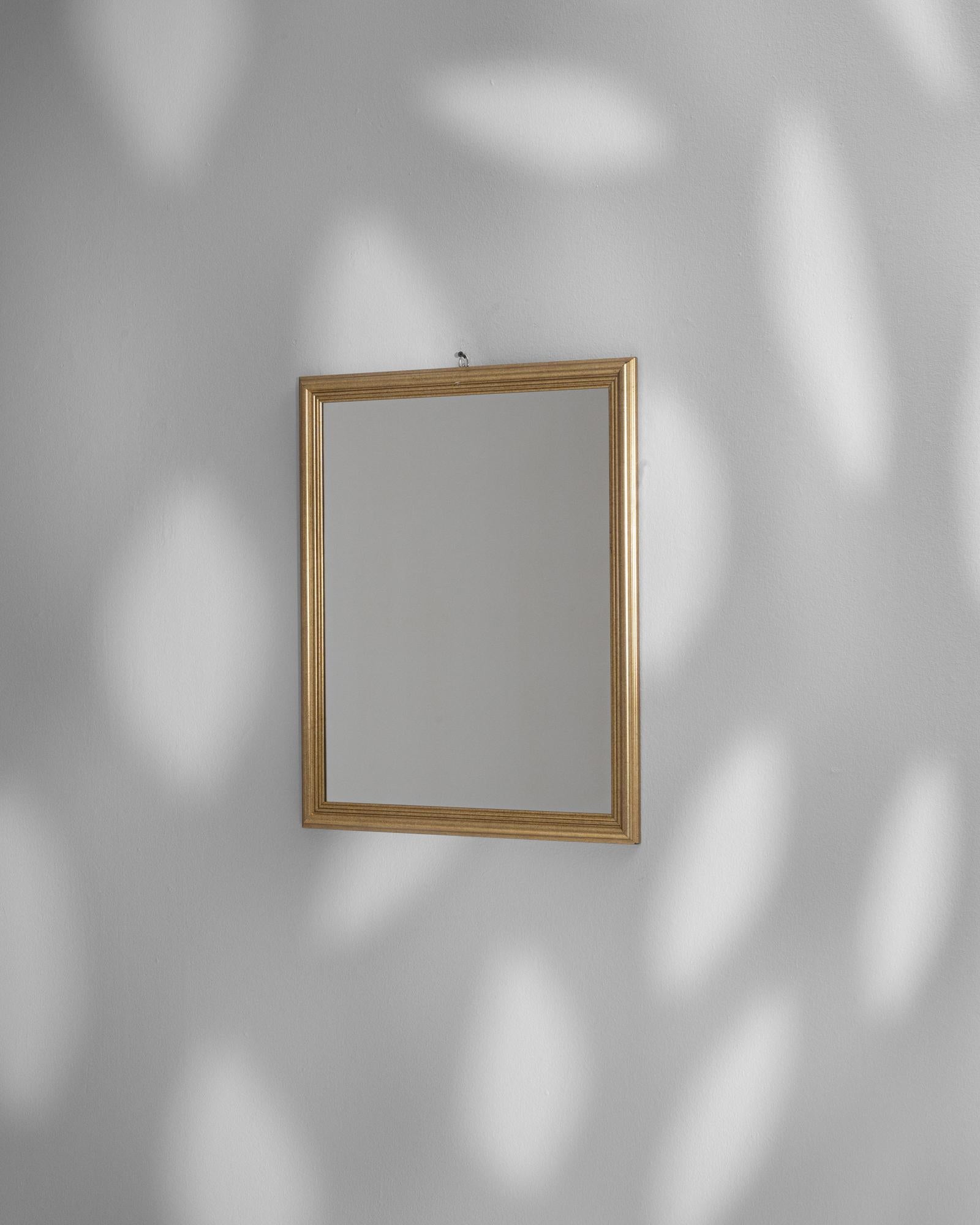 20th Century French Gilded Wood Mirror For Sale 3