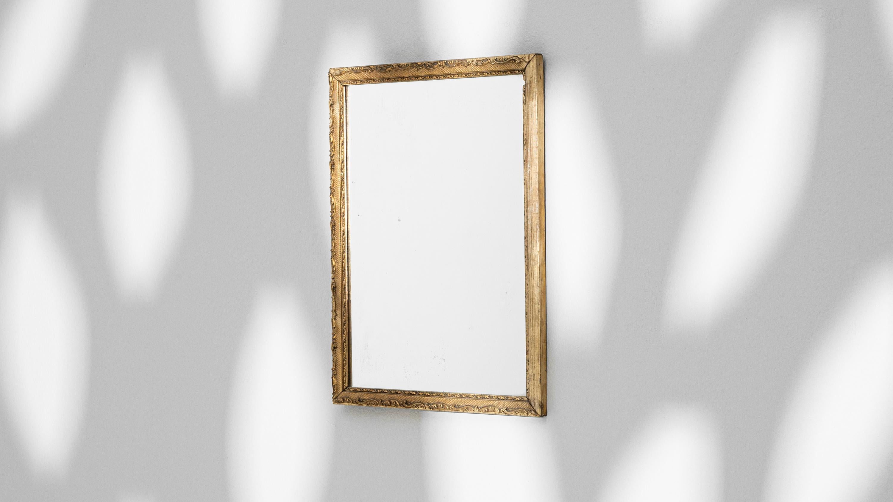 20th Century French Gilded Wood Mirror 4
