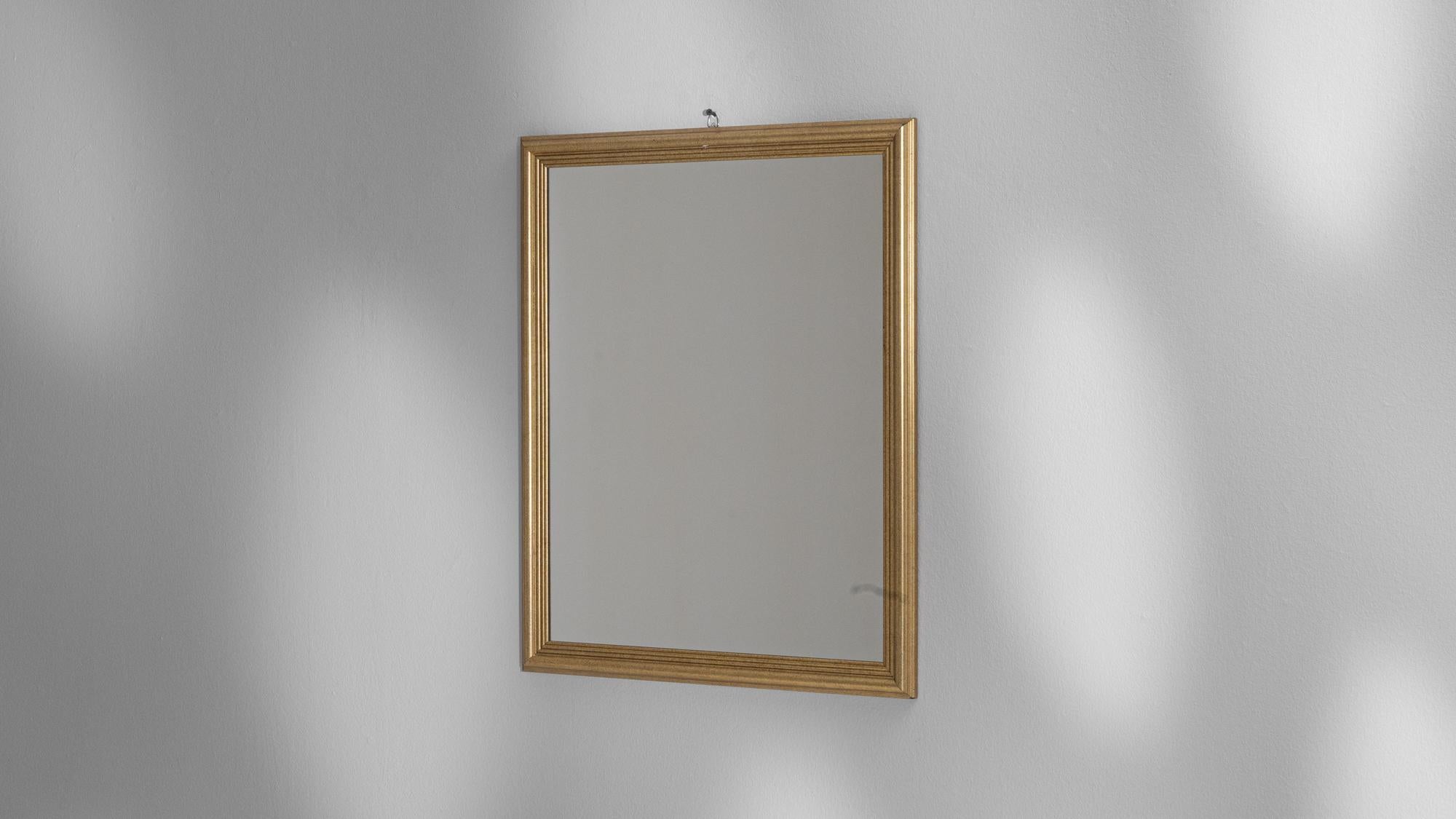 20th Century French Gilded Wood Mirror For Sale 4