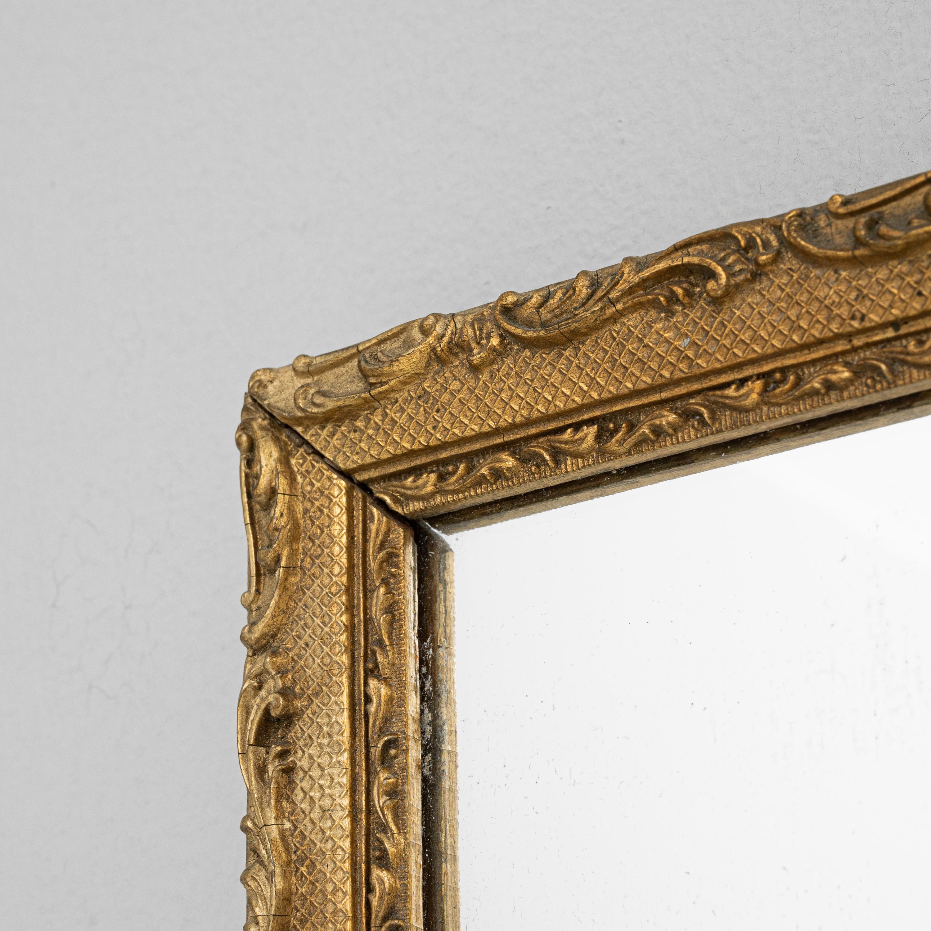 20th Century French Gilded Wood Mirror 5