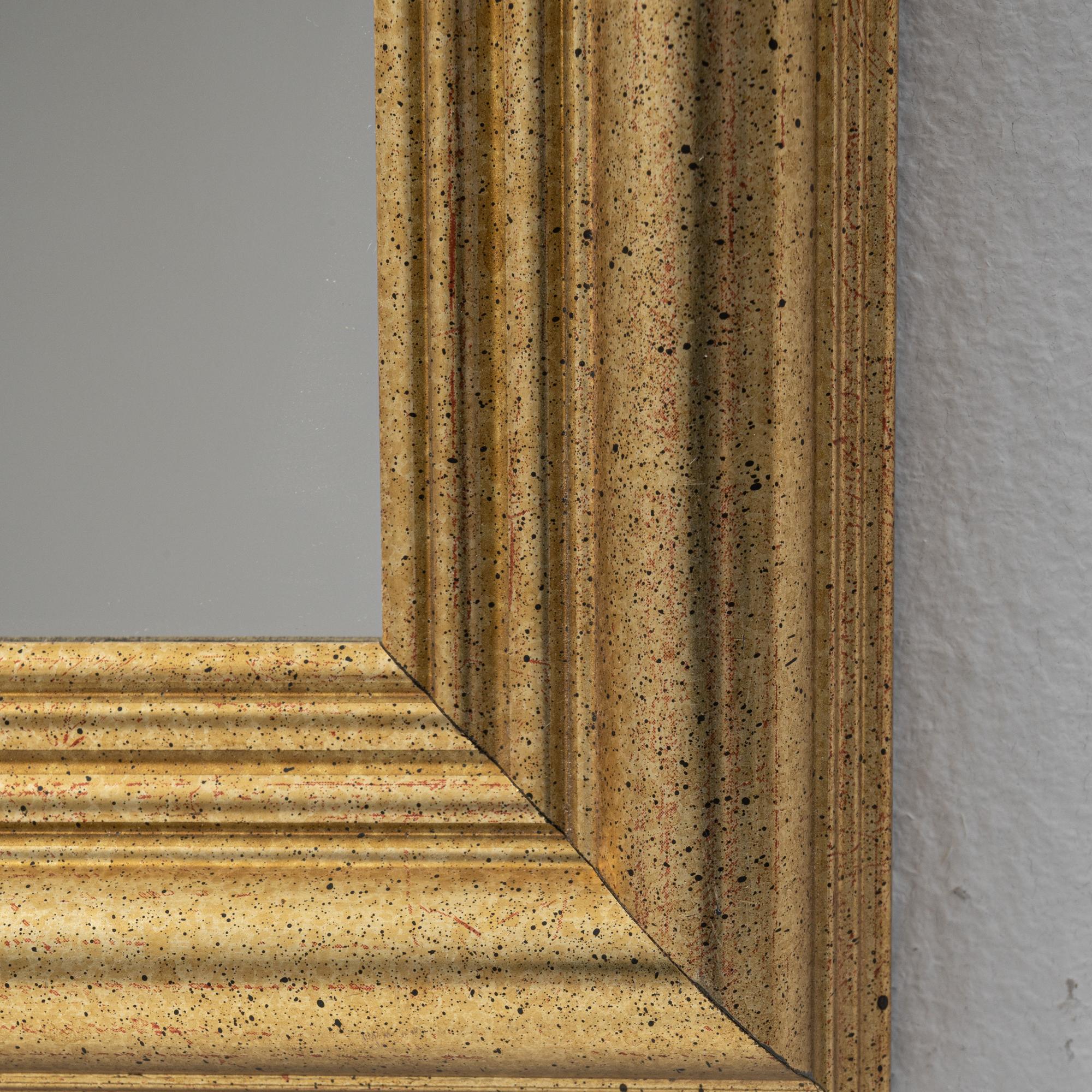 20th Century French Gilded Wood Mirror For Sale 6