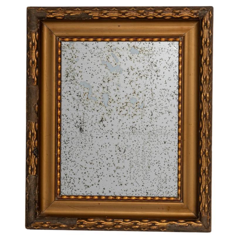 20th Century French Gilded Wooden Mirror For Sale