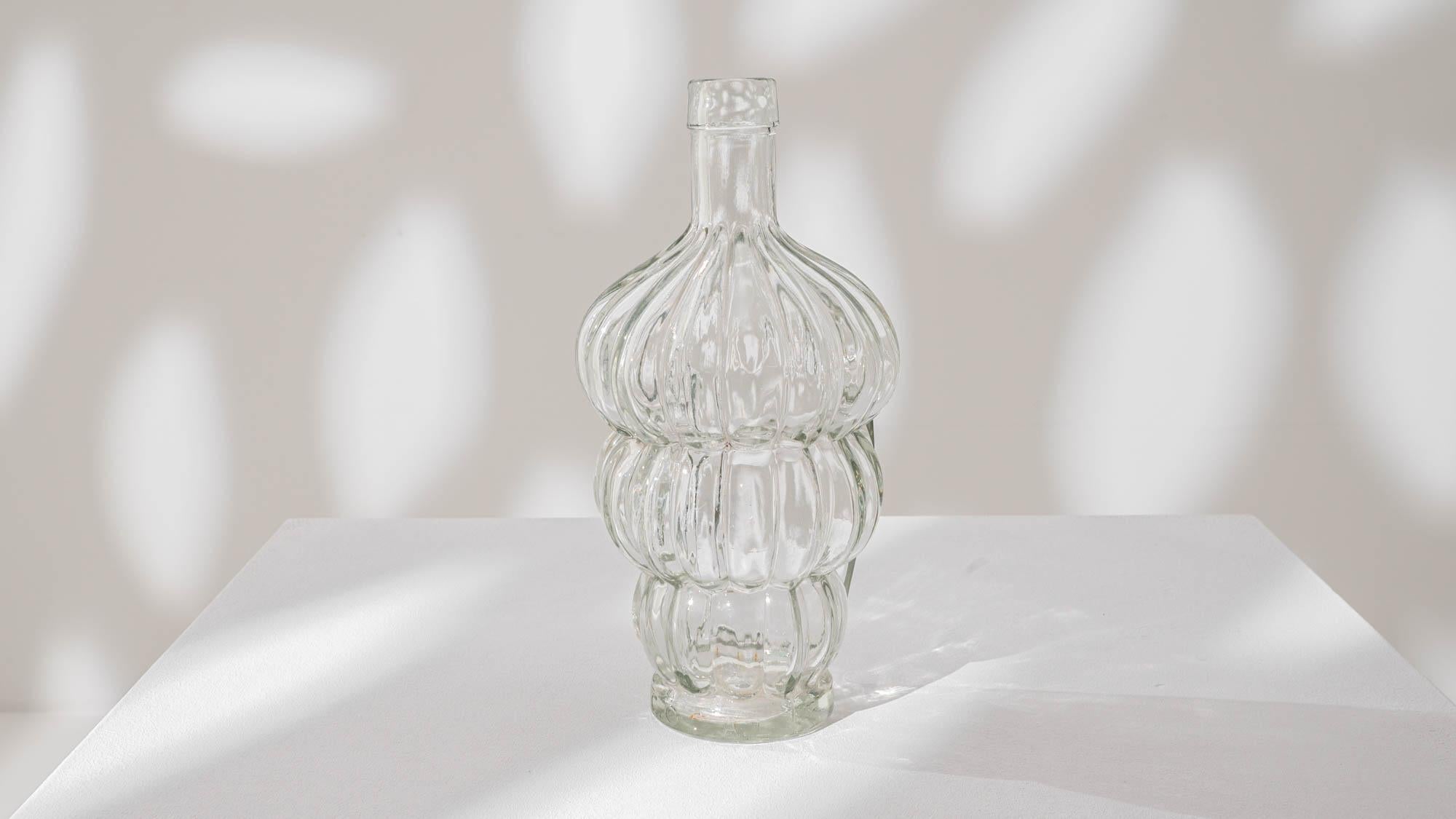 20th Century French Glass Bottle For Sale 3