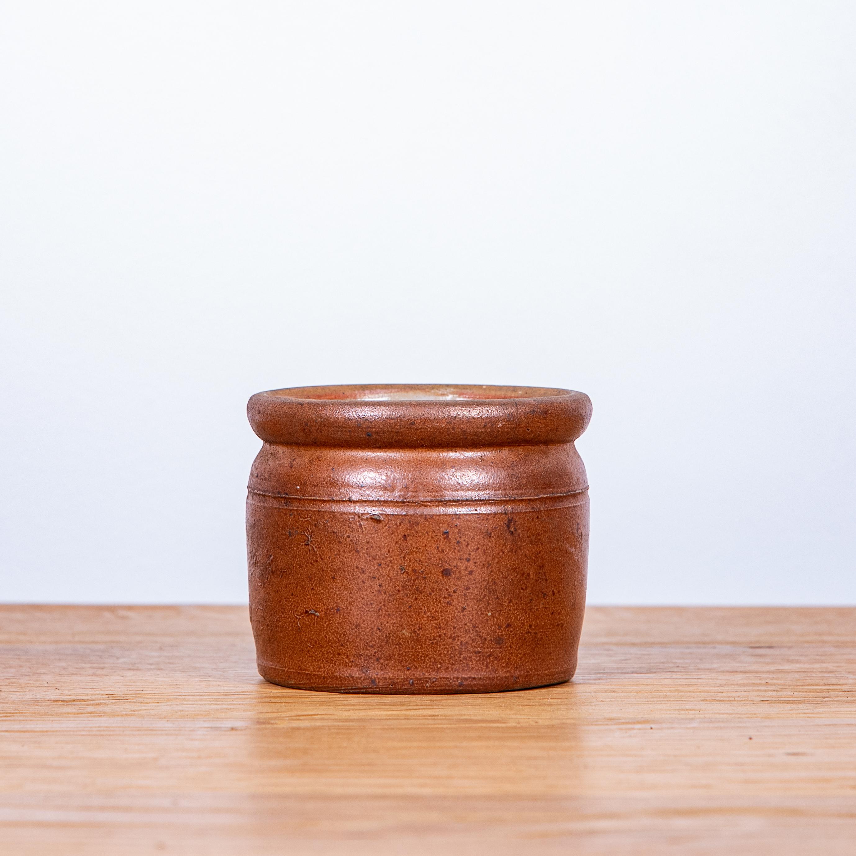 French Provincial 20th Century French Glazed Ceramic Pot For Sale